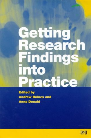 Stock image for Getting Research Fundings into Practice for sale by Better World Books: West
