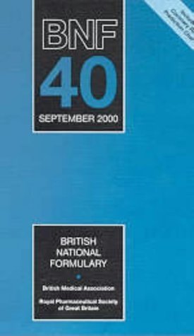 Beispielbild fr British National Formulary: 40 zum Verkauf von Anybook.com