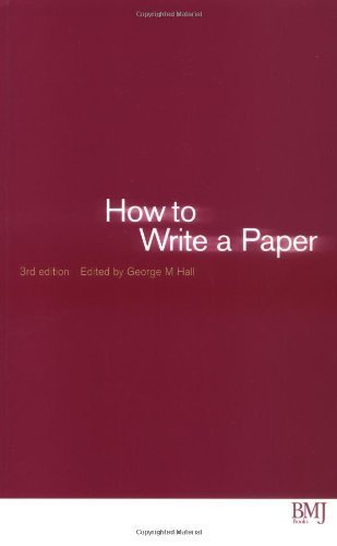 9780727917287: How to Write a Paper (HOW - How To)