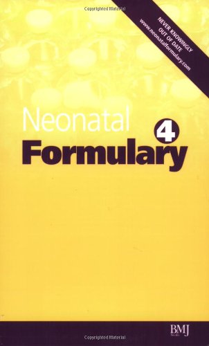 Beispielbild fr Neonatal Formulary zum Verkauf von Anybook.com