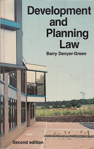 Imagen de archivo de Development and Planning Law a la venta por Anybook.com