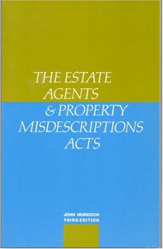 Beispielbild fr The Estate Agents and Property Misdescriptions Acts zum Verkauf von WorldofBooks