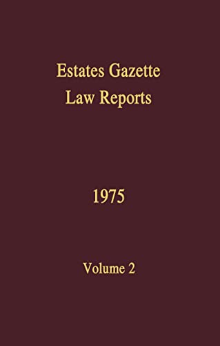 9780728202177: EGLR 1975 (Estates Gazette Law Reports)