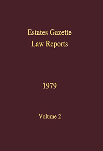 Stock image for EGLR 1979 (Estates Gazette Law Reports) for sale by Phatpocket Limited