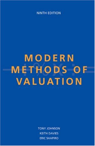 Beispielbild fr Modern Methods of Valuation zum Verkauf von Bahamut Media