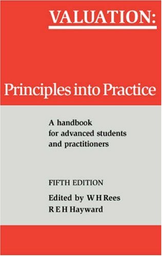 9780728203471: Valuation: Principles into Practice