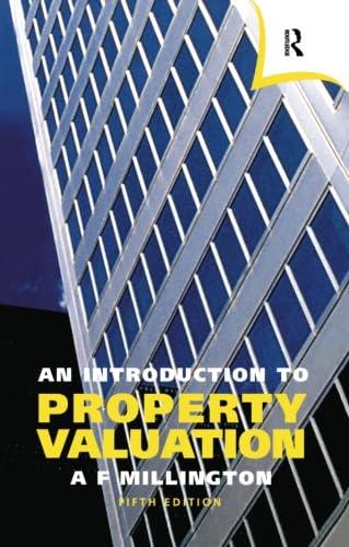 9780728203501: An Introduction to Property Valuation