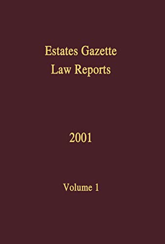 EGLR 2001 (Estates Gazette Law Reports) (9780728203617) by Denyer-Green, Barry