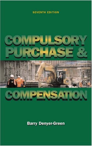 Imagen de archivo de Compulsory Purchase and Compensation a la venta por Goldstone Books