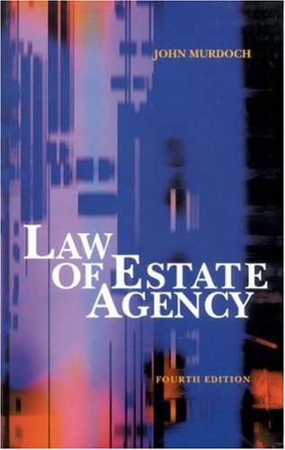 Beispielbild fr Law of Estate Agency zum Verkauf von Reuseabook