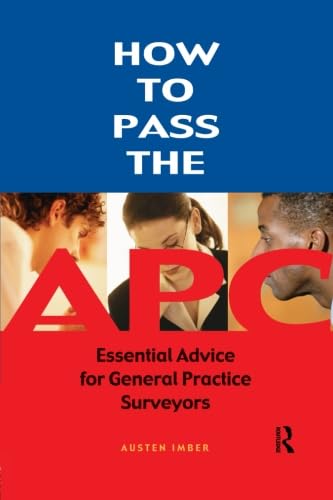 Imagen de archivo de How to pass the APC: Essential Advice for General Practice Surveyors a la venta por WorldofBooks