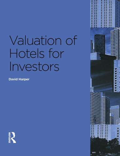 9780728205222: Valuation of Hotels for Investors