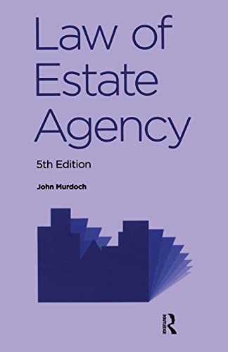 Stock image for Law of Estate Agency for sale by WorldofBooks