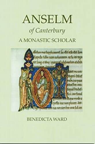 Imagen de archivo de Anselm of Canterbury, a Monastic Scholar a la venta por Blackwell's