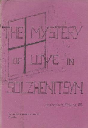 Stock image for Mystery of Love in Solzhenitsyn for sale by WorldofBooks