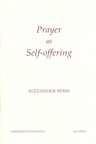 Stock image for Prayer as Self-Offering for sale by WorldofBooks