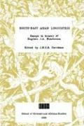 Stock image for South-East Asian Linguistics: Essays in Honour of E. J. S. Henderson for sale by Joseph Burridge Books