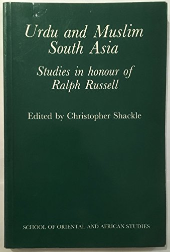 Urdu and Muslim South Asia (9780728601567) by Shackle, Christopher