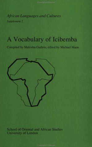 Stock image for African Languages and Cultlures / University of London Vol. 1, Number 1, 1988 for sale by KULTURAs books