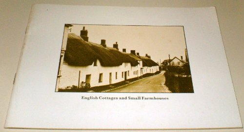 Beispielbild fr English cottages and small farmhouses: A study of vernacular shelter zum Verkauf von WorldofBooks