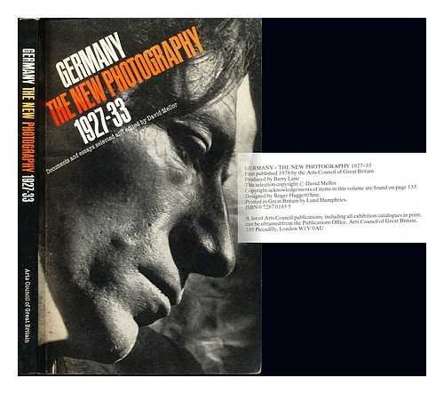Beispielbild fr Germany, the New Photography, 1927-33 : Documents and Essays zum Verkauf von Better World Books