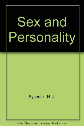 Sex and personality (9780729100106) by Eysenck, H. J