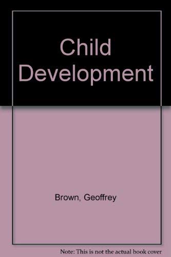 Imagen de archivo de Child Development a la venta por Goldstone Books