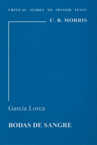 Stock image for Garcia Lorca: "Bodas de Sangre": 26 (Critical Guides to Spanish Texts S.) for sale by WorldofBooks