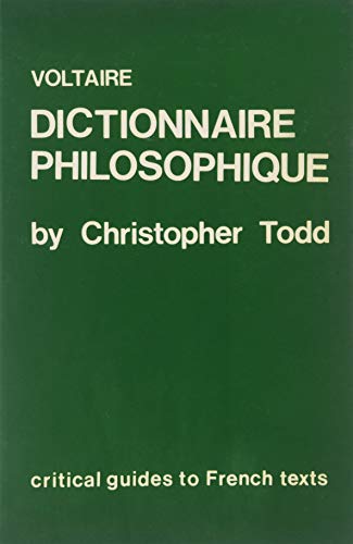 9780729301015: Voltaire: Dictionnaire Philosophique