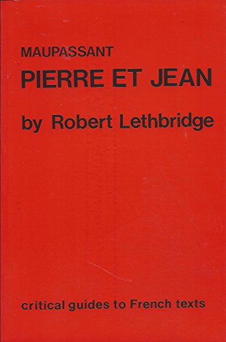 Beispielbild fr Maupassant : "Pierre et Jean" zum Verkauf von Better World Books