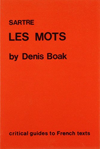 Stock image for Sartre les Mots for sale by Better World Books Ltd