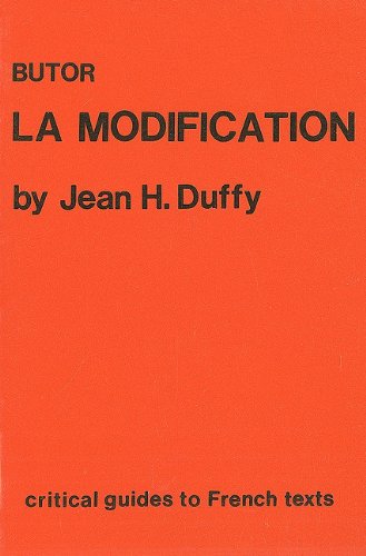 9780729303156: Butor: La Modification (Critical Guides to French Texts)