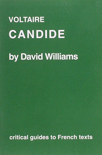 9780729303958: Voltaire: Candide (Critical Guides to French Texts)