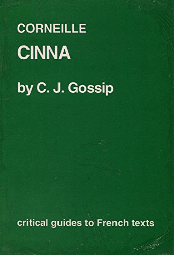 Stock image for Corneille : "Cinna" for sale by Better World Books Ltd