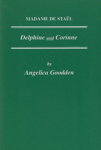 Beispielbild fr Madame de Stal: Delphine & Corinne (Critical Guides to French Texts) zum Verkauf von Ergodebooks