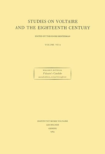 Stock image for Voltaire`s `Candide`: Analysis of a classic   second edition, revised throughout for sale by Revaluation Books