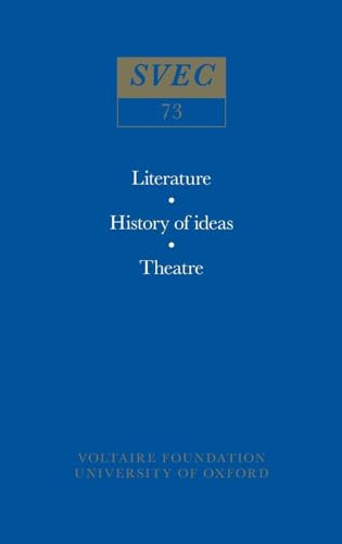 9780729401661: Miscellany/Mlanges: 73 (Oxford University Studies in the Enlightenment)