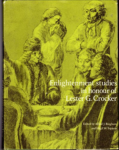 9780729402347: Enlightenment Studies in Honour of Lester G.Crocker