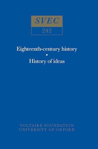 Stock image for Miscellany / Melanges (Oxford University Studies in the Enlightenment) Studies on Voltaire and the eighteenth century. 242 for sale by Sequitur Books