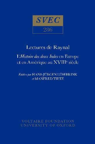 Beispielbild fr Lectures De Raynal zum Verkauf von Blackwell's