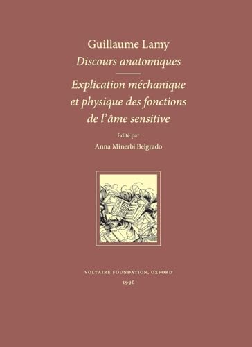 Stock image for Discours Anatomiques (Libre Pensee Et Litterature Clandestine) for sale by Ammareal