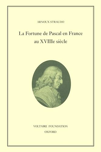 9780729405461: La Fortune de Pascal en France au XVIIIᵉ Sicle