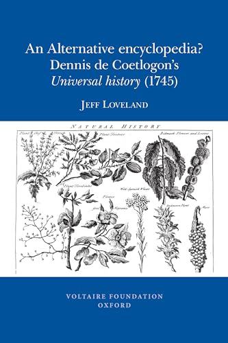 9780729409926: Alternative Encyclopedia?: Dennis De Coetlogon's Universal History of the Arts and Sciences 1745: 2010:03