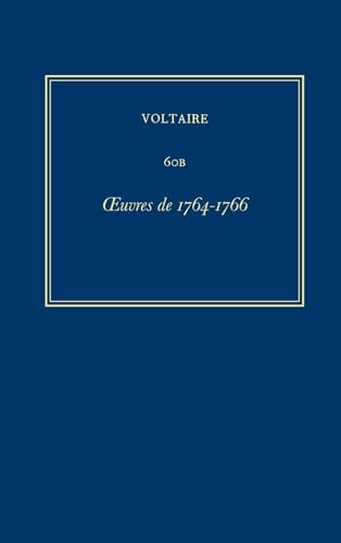 Beispielbild fr Complete Works of Voltaire 60B Oeuvres de 17641766 zum Verkauf von PBShop.store UK