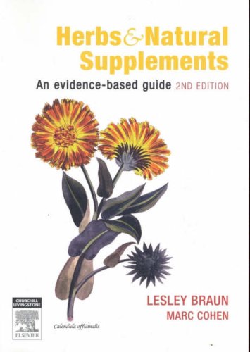 Herbs and Natural Supplements (9780729537964) by Lesley; Cohen Marc Braun