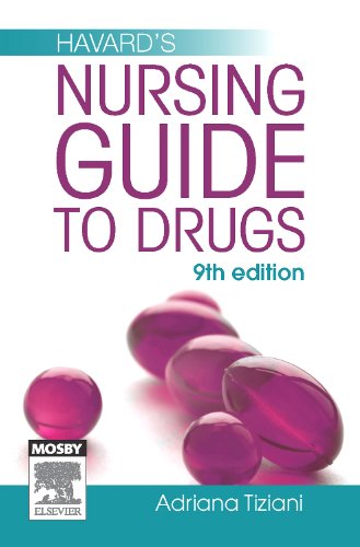 Imagen de archivo de Havard's Nursing Guide to Drugs Tiziani RN BSc(Mon) Dip Ed(Melb) a la venta por Iridium_Books