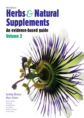 Beispielbild fr Herbs and Natural Supplements, Volume 2: An Evidence-Based Guide, 4e zum Verkauf von WorldofBooks