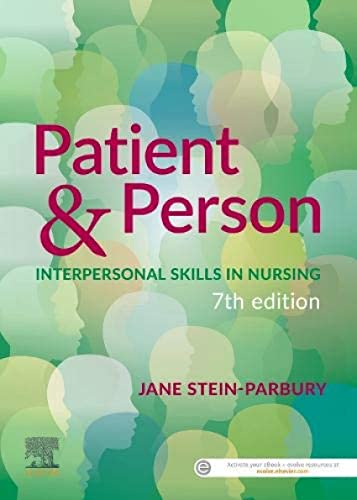 Stock image for Patient & Person: Interpersonal Skills in Nursing for sale by WorldofBooks