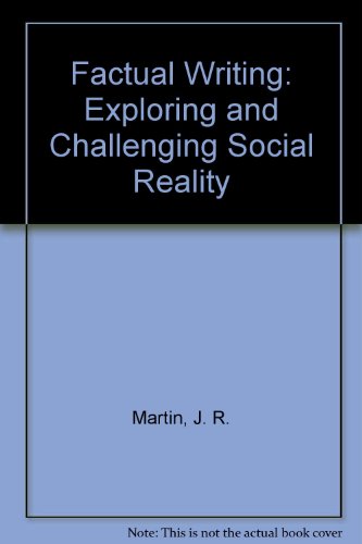 9780730003458: Factual Writing: Exploring and Challenging Social Reality
