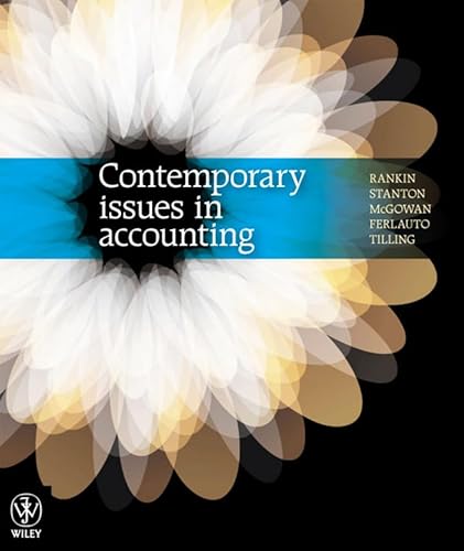 Stock image for Contemporary Issues in Accounting for sale by Goldstone Books